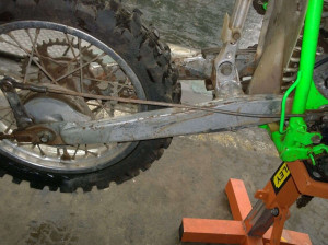 Swingarm Rear Suspension Swing Arm Kawasaki KX60 KX 60 1995 95
