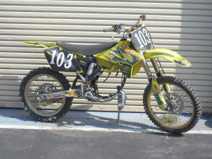 Suzuki RM125 RM 125 2001 01 Gear Change Shaft