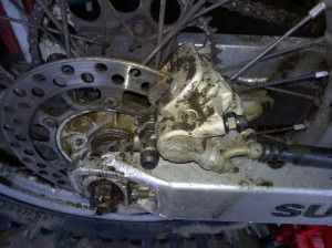 Rear Brake Caliper for Suzuki RM125 RM 125 1990 90