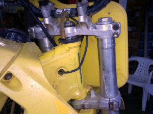 Triple Clamps Steering Stem Tree for Suzuki RM125 RM 125 1990 90