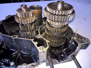 Gearbox Gear Box Transmission Kawasaki KX80 KX 82 1982 82