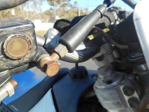 HUSQVARNA TE350 Front Brake Line Hydraulic Hose Pipe TE 350 1993