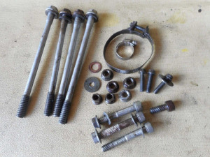 YAMAHA WR400F Misc Hardware Set Bolts Washers Hose Clamps WR WRF 400 1999 '99