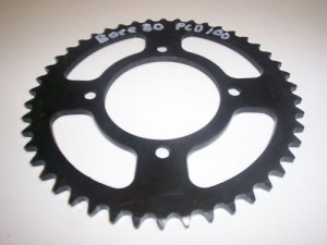 New Rear Sprocket Fuji 46 Tooth Bore 80mm PCD 100mm
