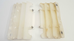 Yamaha YZ250 Radiator Guards Protectors YZ 250 2004 04 5NL-2172A-11
