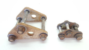 Engine Mount Brackets Kawasaki KLX300R KLX 300 250 Frame Fittings 1997-2002