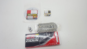 Honda NBC110 Aftermarket Heavy Duty O-ring Chain + Sprocket Kit Postie Bike 14T 37T 102 Link