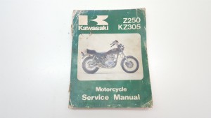 Owner's Manual Kawasaki Z250 KZ305 1979 1980 1981
