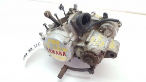 Yamaha YZ125 YZ 125W Bottom End 1989 89 Engine Cases Short Motor