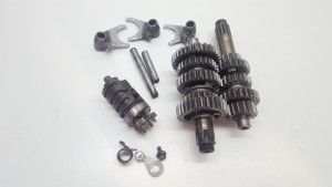 Transmission Gearbox Internals Yamaha YZ250K 1983 YZ 250 83 Fork Drum Shaft Gear Box
