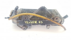 Right Radiator 2 Assembly Yamaha YZ125 1983 YZ 125 K 83-84 Cooling