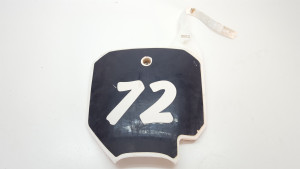 OEM Front Race Number Plate Honda CR80 CR85 CRF150R 1996-2018
