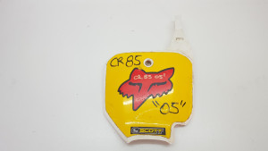 OEM Front Race Number Plate Honda CR80 CR85 CRF150R 1996-2018