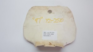 Front Race Number Plate Yamaha YZ 125 250 400 1992-1999