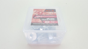 Metric Hardware Kit 60 Pieces New Parts Nuts Bolts Washers Kawasaki Yamaha Suzuki Honda