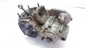 Bottom End Motor Transmission Gearbox Crank Cases Kawasaki KX125 1989