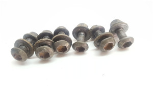 Rear Wheel Sprocket Bolts Nuts Fasteners Yamaha YZ125 2002 89-20 YZ 125 250 450 400 426 #676