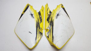 Side Frame Covers Suzuki RM250 2002 RM 250 125 2001 #684