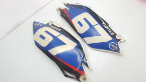 Side Covers Number Plates 1 Honda CRF250R 2010 10-13 #685
