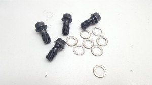 Brake Banjo Oil Bolts 10 X 22 Honda CRF250R 2010 #685