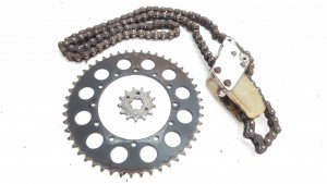 Chain & Sprockets Kawasaki KDX200 KDX 200B 1985 #687