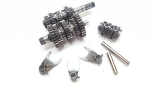 Transmission Gearbox Internals Gears Shift Forks Honda CRF250R 2009 #690
