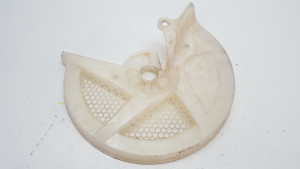 Front Brake Disc Guard Honda CRF250R CRF450 2009-2011