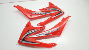 Radiator Tank Shrouds With internall Scoops Honda CRF250R 2013 11-13 #703