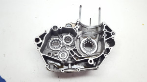 Left Crankcase Damaged Needs Repair KTM 450 SXF 2007 07-12 505 #TES