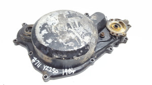 Cracked Clutch Right Crankcase Cover Yamaha YZ 250 L 1984 YZ250L #711