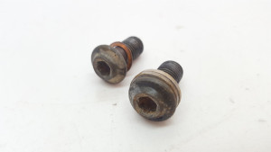 Rear Brake Union Banjo Bolts Yamaha YZ250 2005 #714