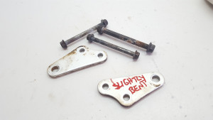 Front Engine Mounts Plates Kawasaki KLX400R 2003 DRZ400 #693