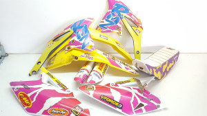 Seat Plastics RM250 1992 Style Kit Suzuki RMZ450 2008 RMZ 450 #719