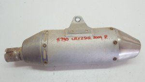 Right Exhaust Muffler Silencer Honda CRF250R 2009 2008 #730