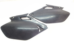 Yamaha NOS UFO Side Covers Black YZ WR 03-06 250F 450F #SES
