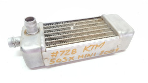 Right Radiator KTM 50SX Mini 2009 50 SX 09 #728