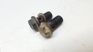 Rear Brake Hose Banjo Bolts Suzuki RMX250 1992 #727