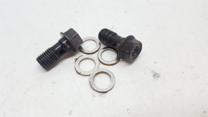 Rear Brake Hose Banjo Bolts Honda CRF250R 2009 + Other Models #730