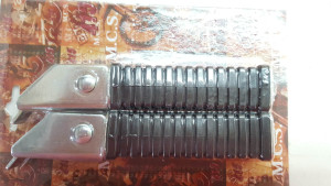 M.C.S Bolt On Rear Pillion Foot Pegs Footpegs Suits Honda FP4