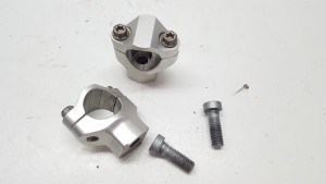 Handlebar Handle Bar Clamps Top & Bottom Husaberg FE450 2008 FE FC FS 450 550 650 04-08 #740