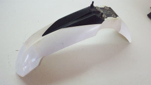 Front Fender White KTM 250SX 2003 250 SX 2T #771