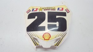 Front Number Plate Suzuki RMZ450 2008 RMZ 450 #747