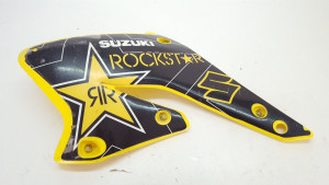 Aftermarket Left Radiator Shroud Guard Spoiler Suzuki RMZ250 2004 RMZ 250 04 KX F KX250F #773