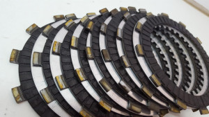 Clutch Friction Plate Disc Kawasaki KX125 1991 KX KDX 200 125 88-92  #MES