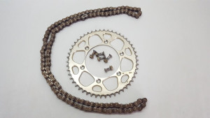 Rear Sprocket 50T & Chain KTM 300EXC TPI 2020 300 250 EXC XC-W #775