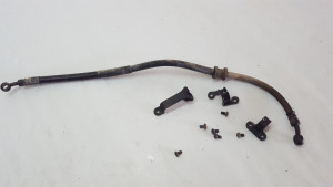 Rear Brake Hose & Guides Honda CRF450R 2017 CRF 450 R #758
