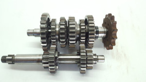 Incomplete Gearbox Transmission Yamaha YZ80 1993-2001 No 3rd 4th Pinion