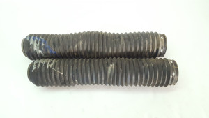 Front Suspension Fork Boots Guards Rubber Suzuki DRZ400E 2001 DRZ 400 400E KLX 00-19 #BB