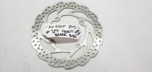 Almost New Front Brake Disc Disk Kawasaki KX450F 2013 KX450 F #789