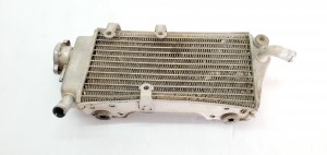 Damaged Right Radiator Honda CRF450X 2007 CRF 450 X 07 #792